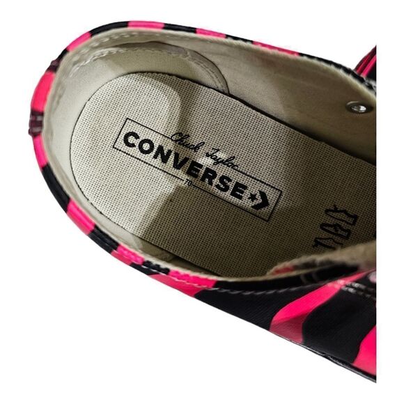 CONVERSE Chuck 70 OX Black/Racer Pink - Size 12 Women's/10 Men's - Picture 8 of 10